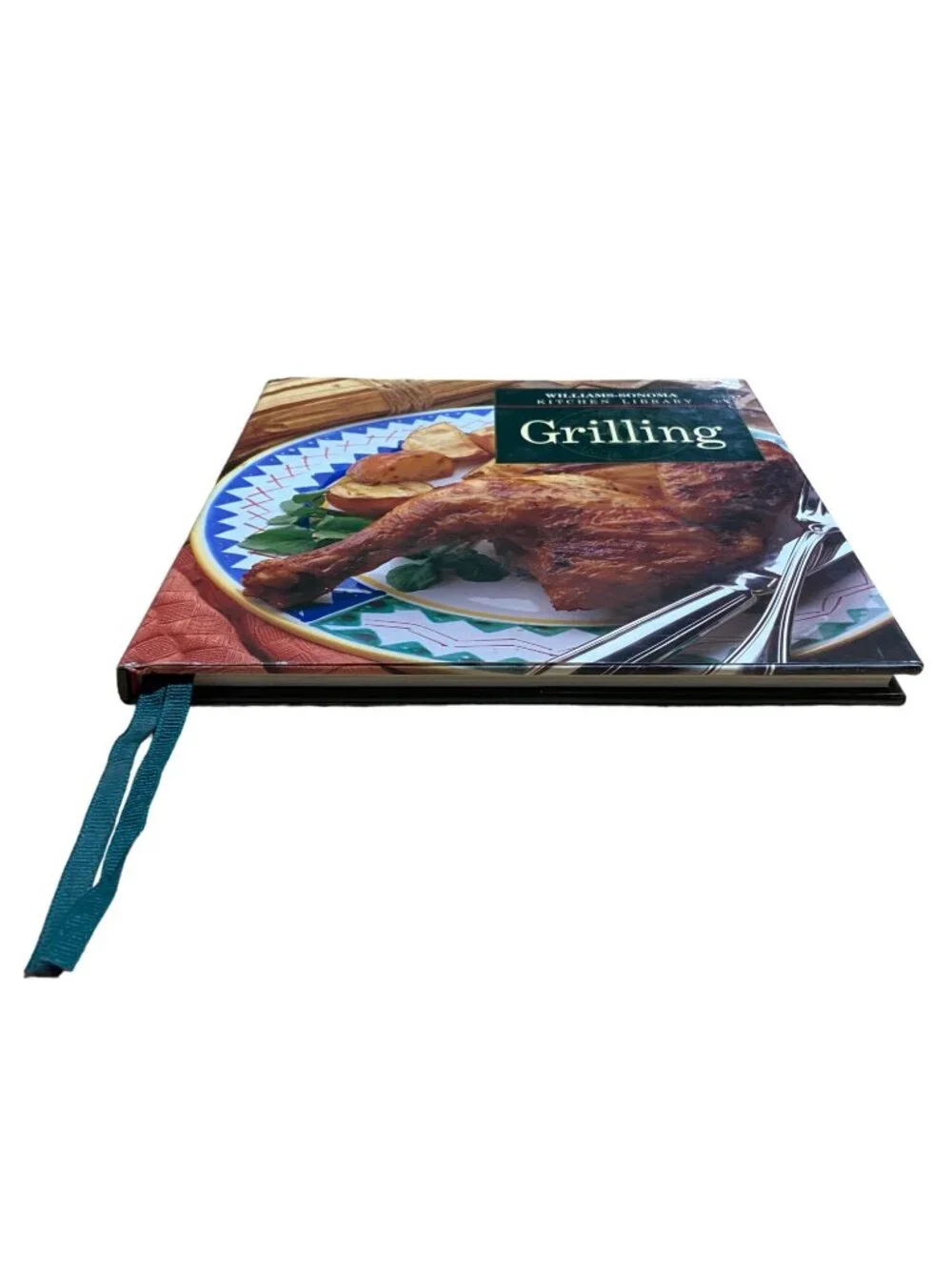 Williams-Sonoma Kitchen Library Grilling Cookbook BBQ Recipes Time-Life HC 1995